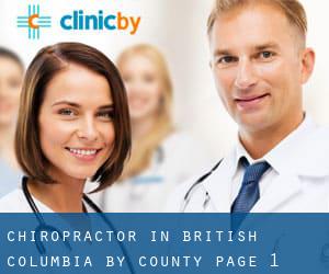 Chiropractor in British Columbia by County - page 1