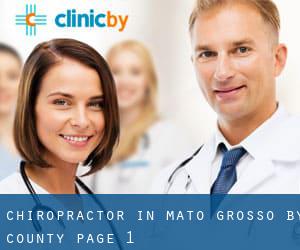 Chiropractor in Mato Grosso by County - page 1