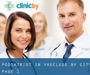 Podiatrist in Vaucluse by city - page 1