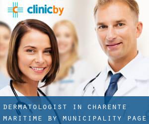 Dermatologist in Charente-Maritime by municipality - page 1