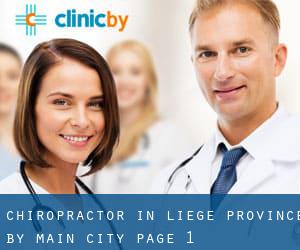Chiropractor in Liège Province by main city - page 1
