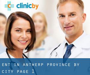 ENT in Antwerp Province by city - page 1
