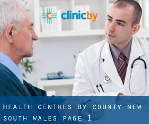 health centres by County (New South Wales) - page 1