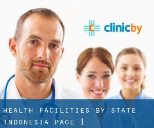 health facilities by State (Indonesia) - page 1
