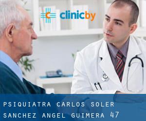 Psiquiatra Carlos Soler Sanchez Angel Guimera, 47 (Valencia)